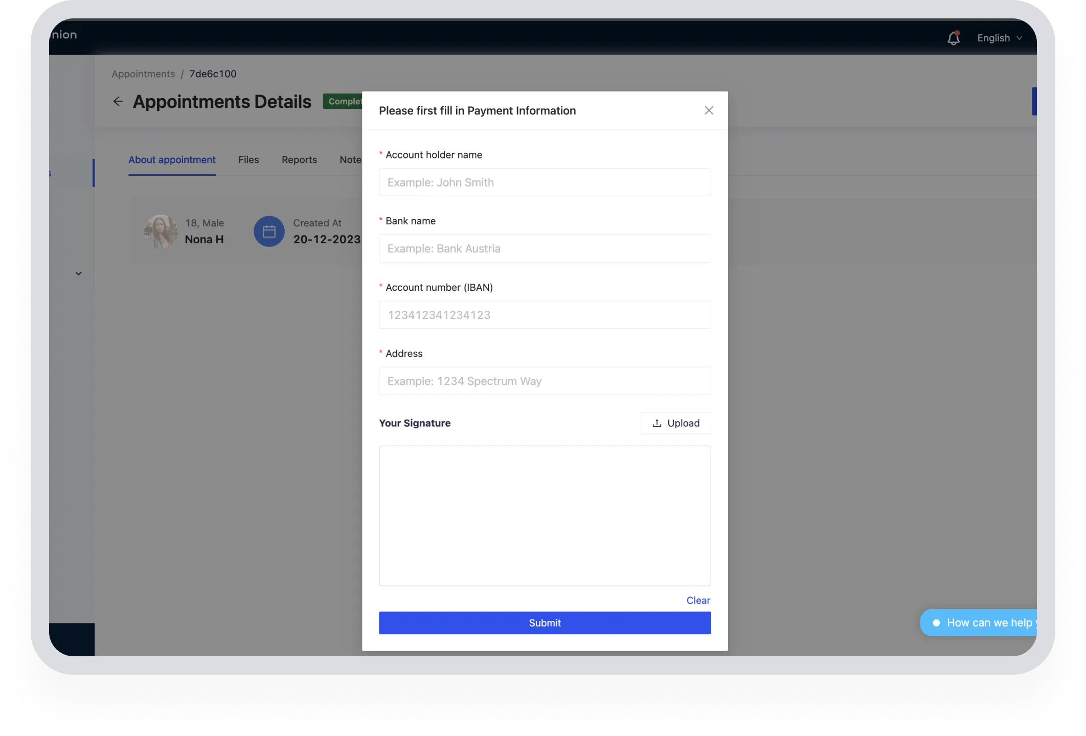 Простое выставление счетов за программное обеспечение для управления квартирами.